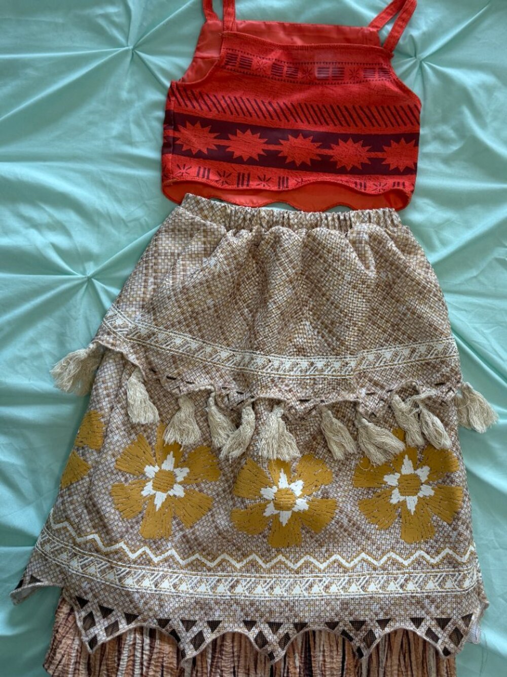 Disney Store Moana Costume Kids Size 4 girls - Picture 2 of 5